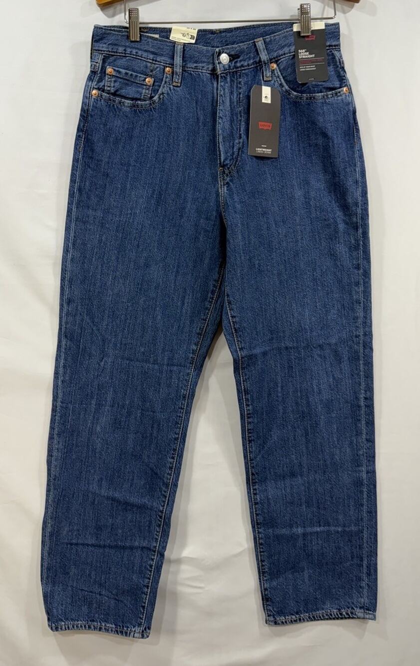 NWT! Levi's 558 Men’s Premium Denim Blue Jeans Size 30x30 Timeless Retails $198